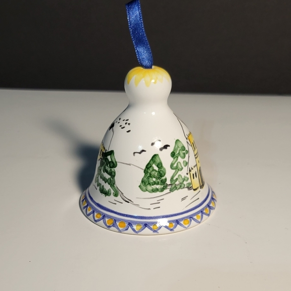 Tiny Hand Painted Bell Delicate Decrotive Jingle Bell - Ceramic - Picture 5 of 10